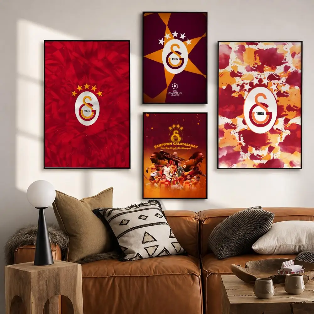 Galatasaray S.K. Football Poster HD poster wall art self-stick no-residue for home cafe office great gift