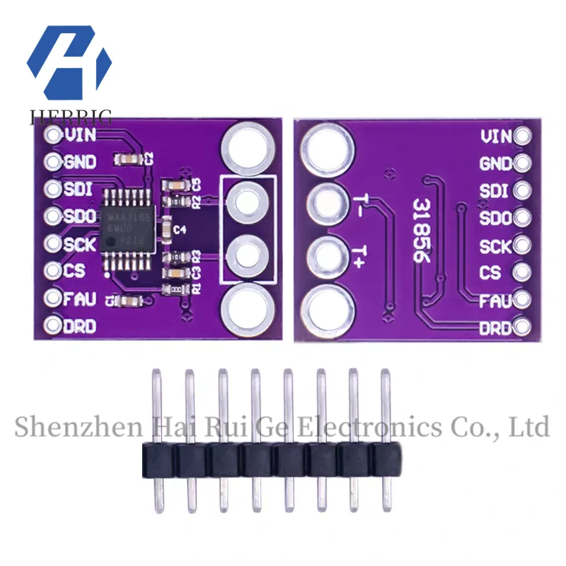 

MCU MAX31856 Thermocouple Module High Precision Development Board AD Converter Universal Type