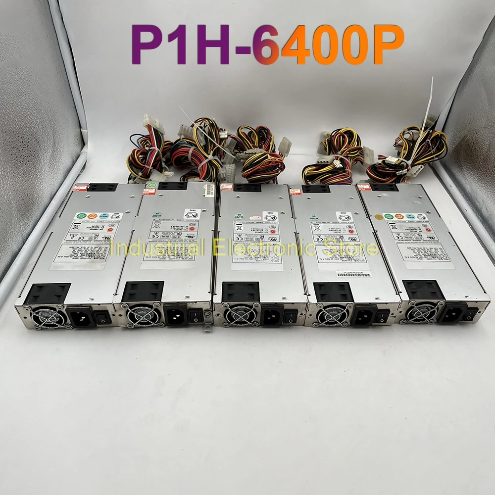 1PCS For Zippy Server Power Supply P1H-6400P 1U 400W