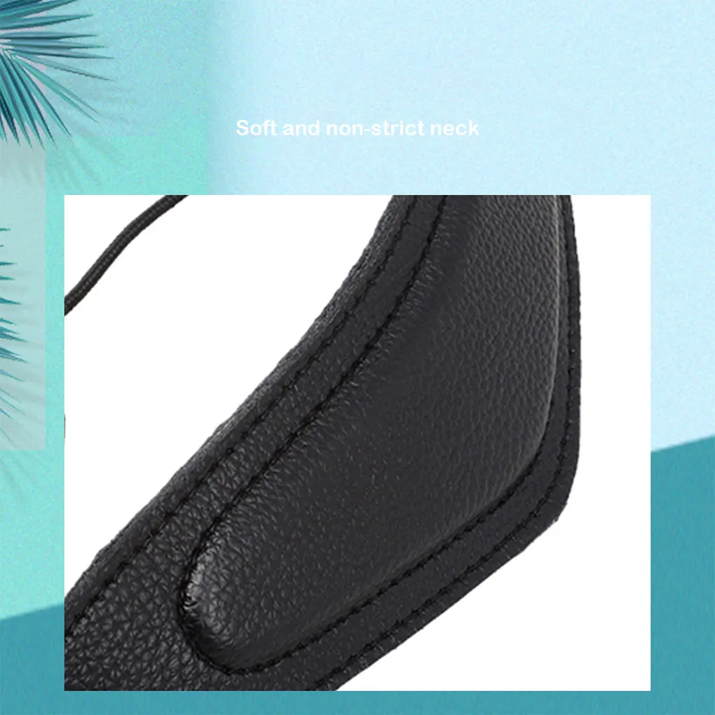 أشرطة جلدية من القطن ساكس مقاومة للاهتراء ومقاومة للخدش وحزام معلق خفيف الوزن وحزام الساكسفون للطلاب باللون البرتقالي