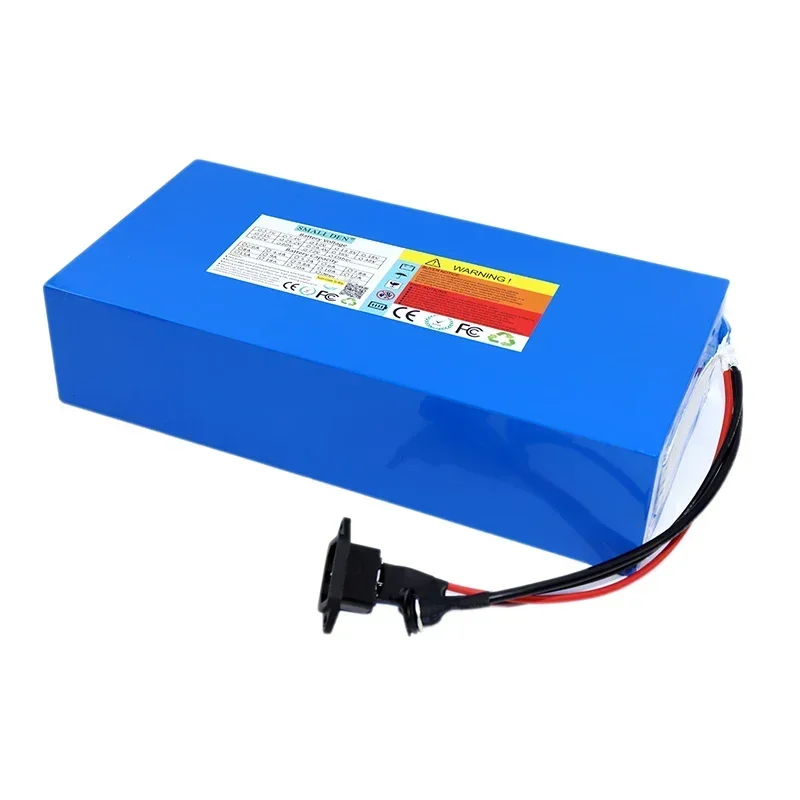 حزمة بطارية ليثيوم جديدة 48V45AH 21700 مع بطارية دورة BMS 2500W قابلة لإعادة الشحن مدمجة، مناسبة للدراجات النارية والدراجات