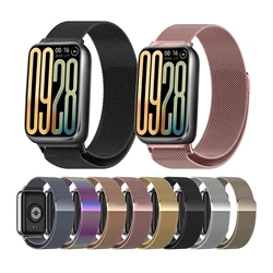 Milanese Loop Strap For Xiaomi Mi Band 9 Pro/8 Pro Smart Band Wristband Bracelet For Xiaomi Redmi Watch 4 Smartwatch Accessories