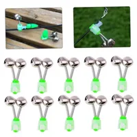 10pcs Clip Buckle Fish Bell Fishing Bite Alarms Fishing Rod Bells Tip Clip Bells Ring Outdoor Pole Fish Bites Indicators 3