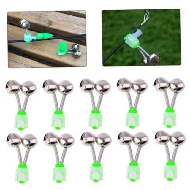 10pcs Clip Buckle Fish Bell Fishing Bite Alarms Fishing Rod Bells Tip Clip Bells Ring Outdoor Pole Fish Bites Indicators 3 10pcs Clip Buckle Fish Bell Fishing Bite Alarms Fishing Rod Bells Tip Clip Bells Ring Outdoor Pole Fish Bites Indicators 3