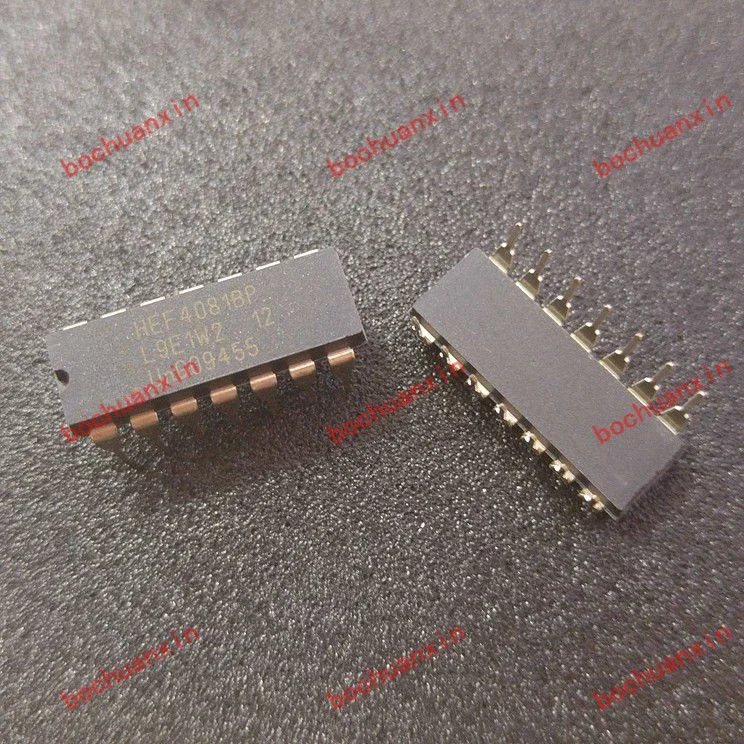 Free Shipping! New Original 30pcs/lot HEF4081BP HEF4081 IC GATE AND 4CH 2-INP 14-DIP
