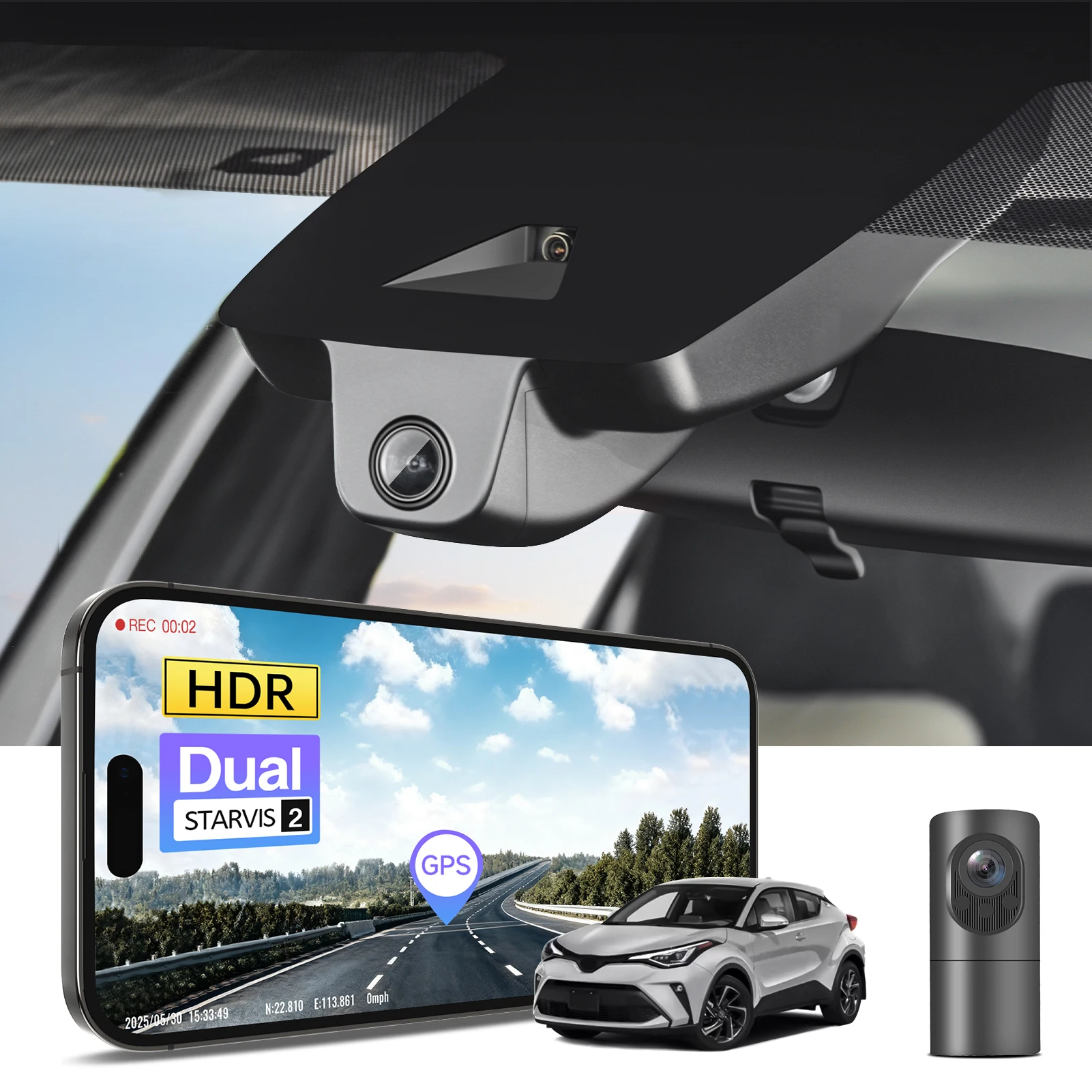 4K Hdr Dash Cam Sta…