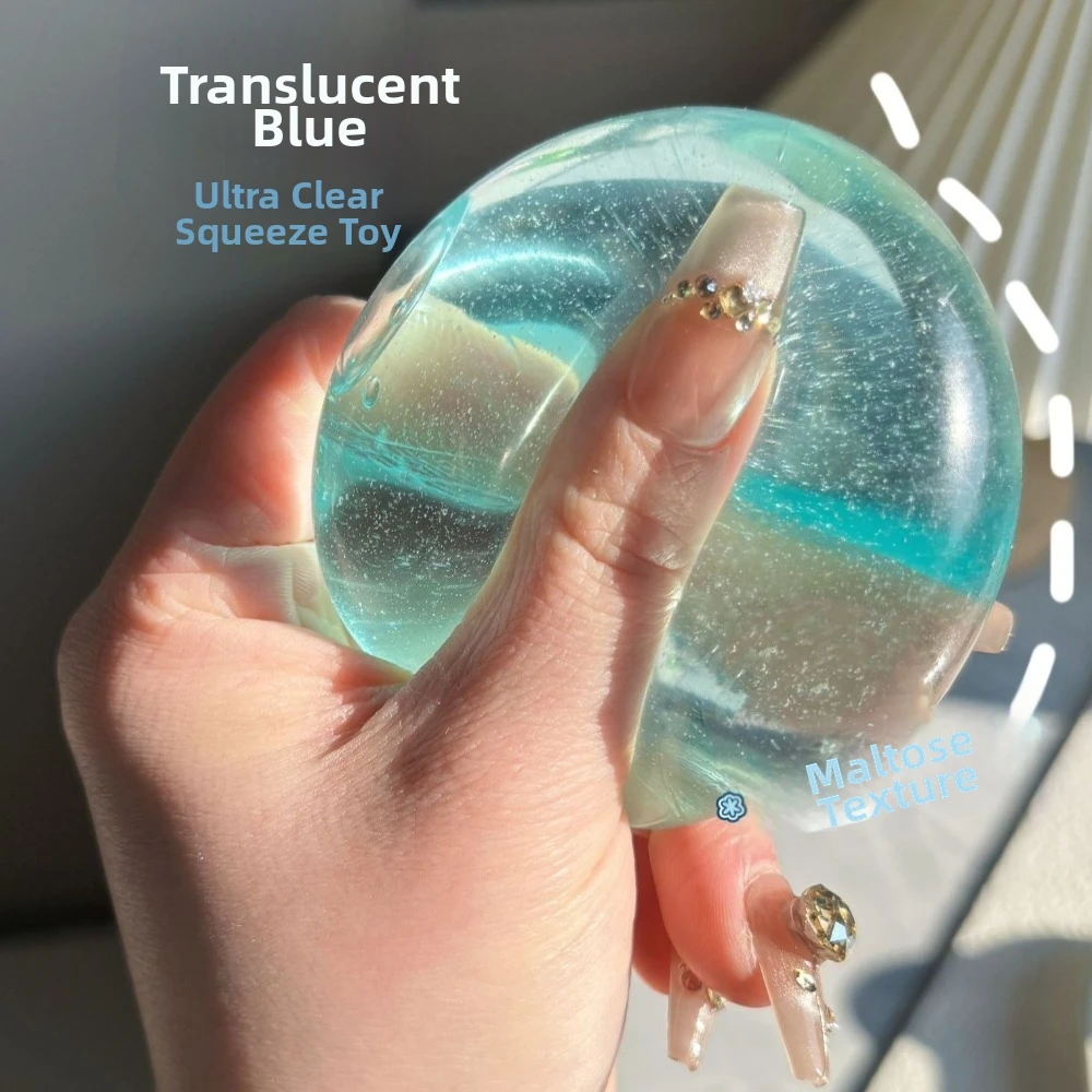 Soft Simulated Maltose Squeeze Transparent Slow Resilience Soft Simulated Maltose Plasticity Simulate Sensory