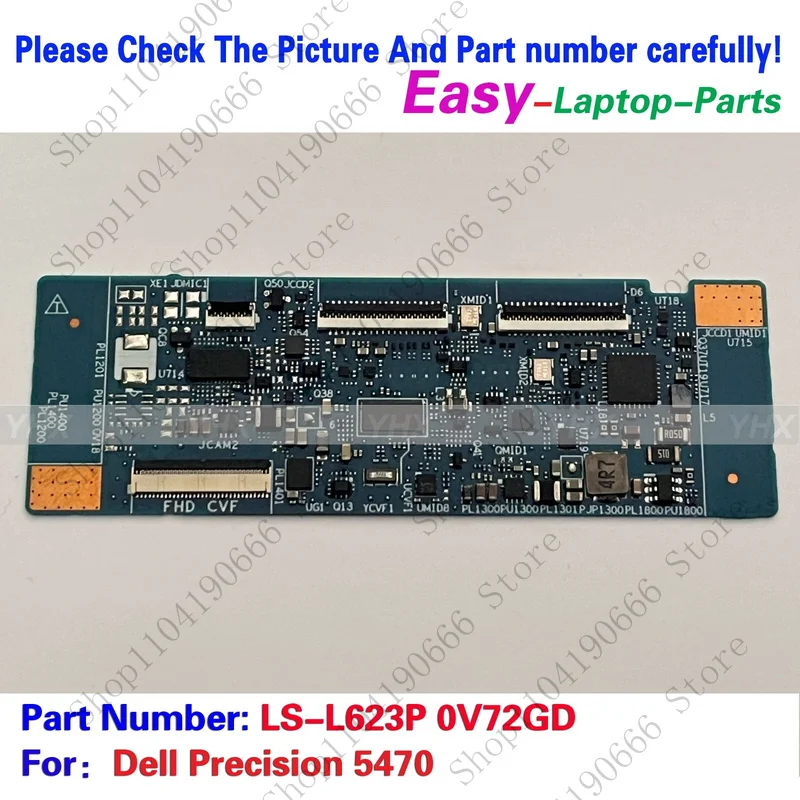 

Новая плата подключения камеры Dell Precision 5470 LS-L623P 0V72GD.