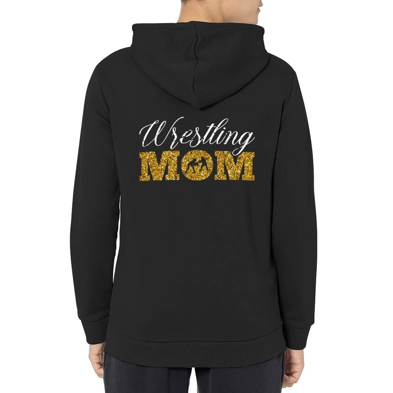 

Wrestling Mom Wrestler Son Daughter Competition Hoodie winter clothes anime clothing men's autumn clothes oversized hoodie