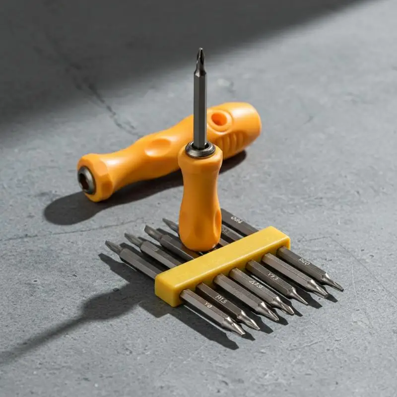 1 set of screwdrivers to fix screws for disassembling hair dryers, vacuum cleaners, and maintenance tools