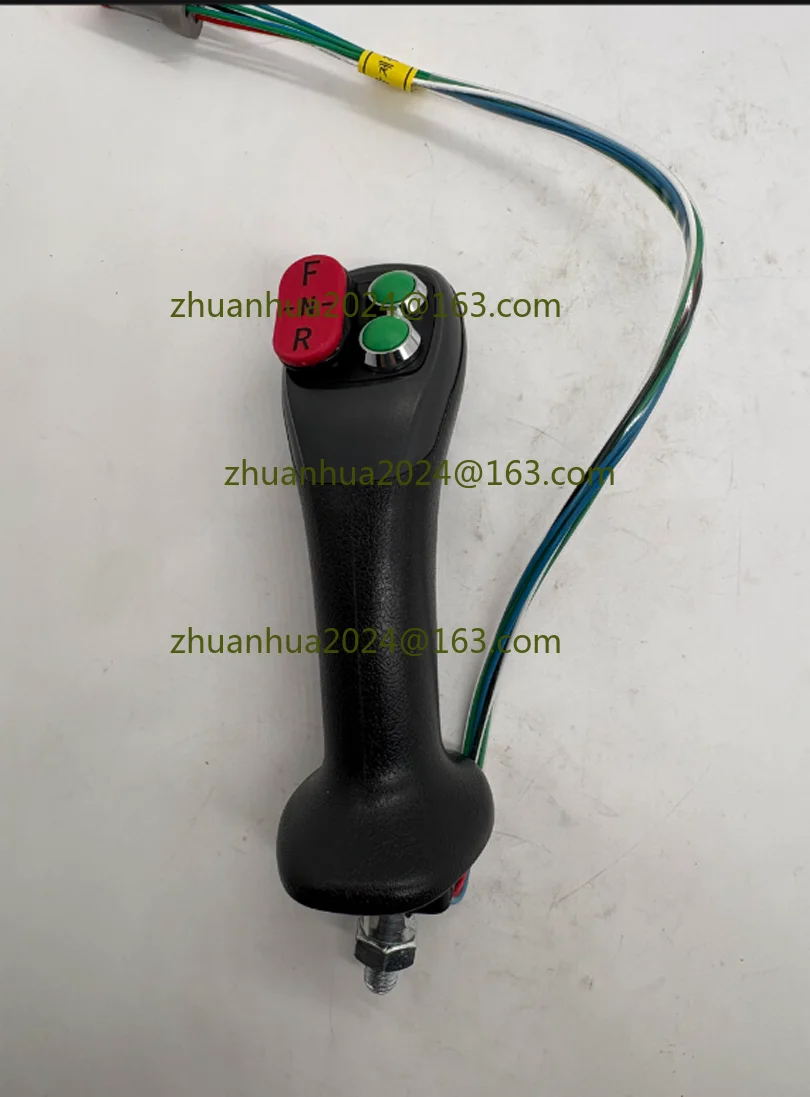 Multifunction Joystick Handle for Excavator Forklift Two Button Handle Tape Seesaw Switch Before Enter After Retreat Neutral