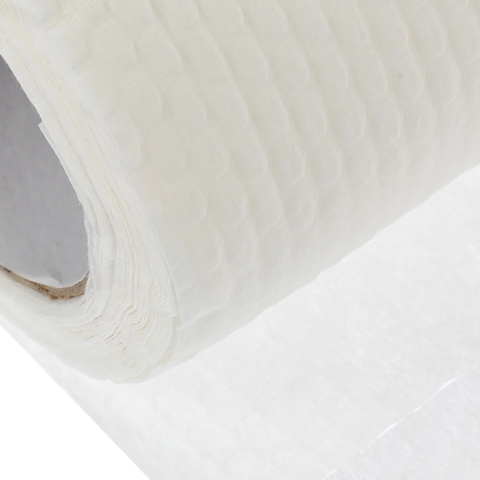 1 rollo de toalla de papel de cocina, uso seco y húmedo, tela no tejida blanca, servilleta de cocina multiusos, toalla de papel de mano absorbente