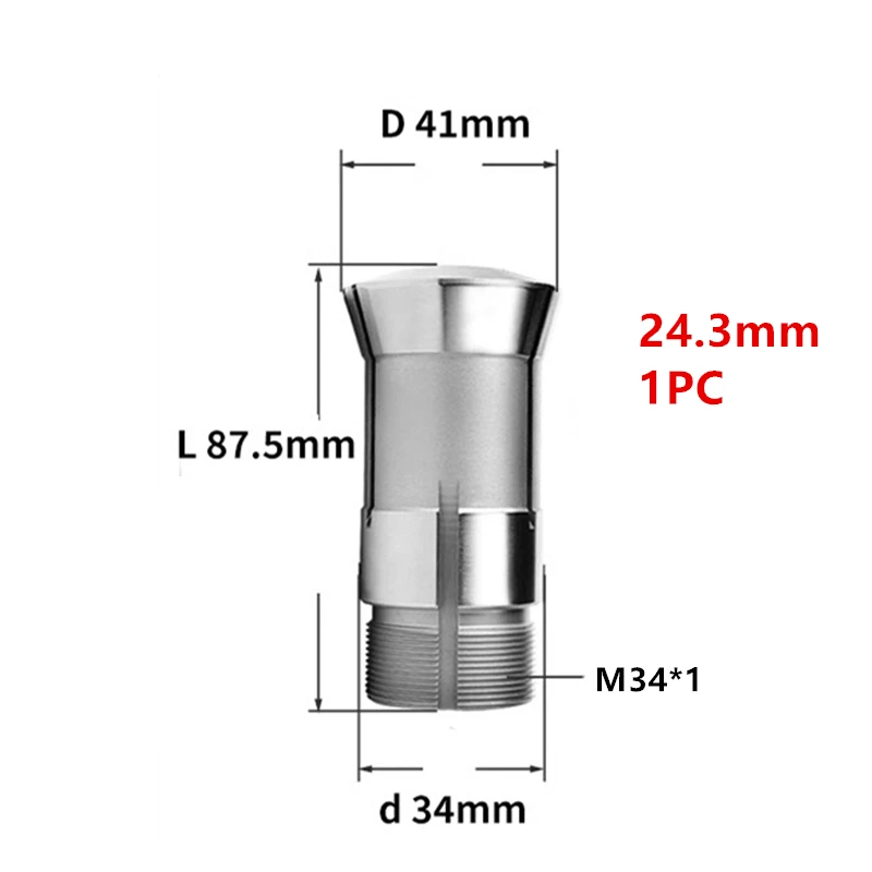 Imagem -02 - Torno Chuck Pinça 243 mm Pcs