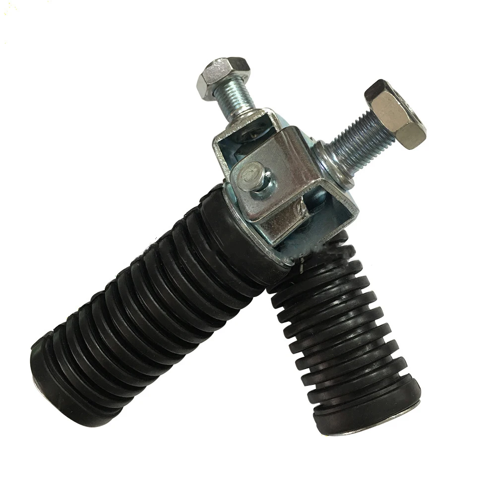 1Pair Universal Motorcycle Rear Pillion Footpegs Footrests Foot Pegs Rests 10mm Thread Motorbike Accessorise