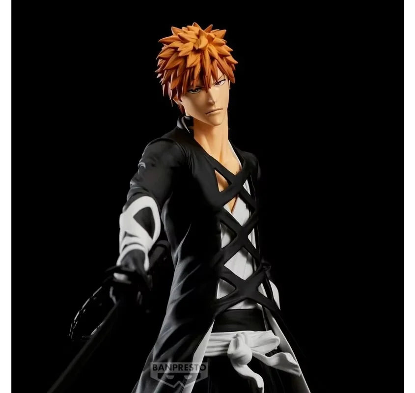 Bleach Maximatic Kurosaki Ichigo Figure Thousand Year Blood War Original Banpresto Pvc Statue Collection Model Toys Gift