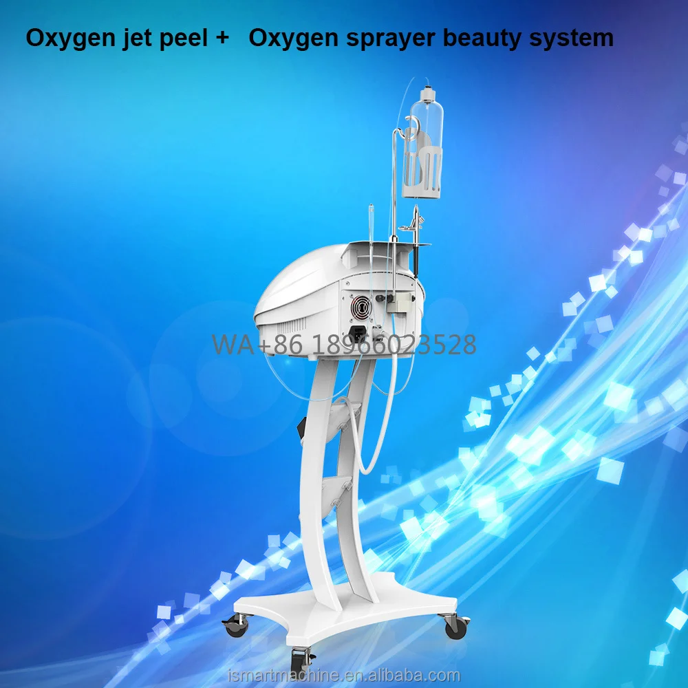 2‑in‑1 Beauty With Oxygen Sprayer & Oxygen Jet‑Peel Hydro‑Abrasion Module For Salon