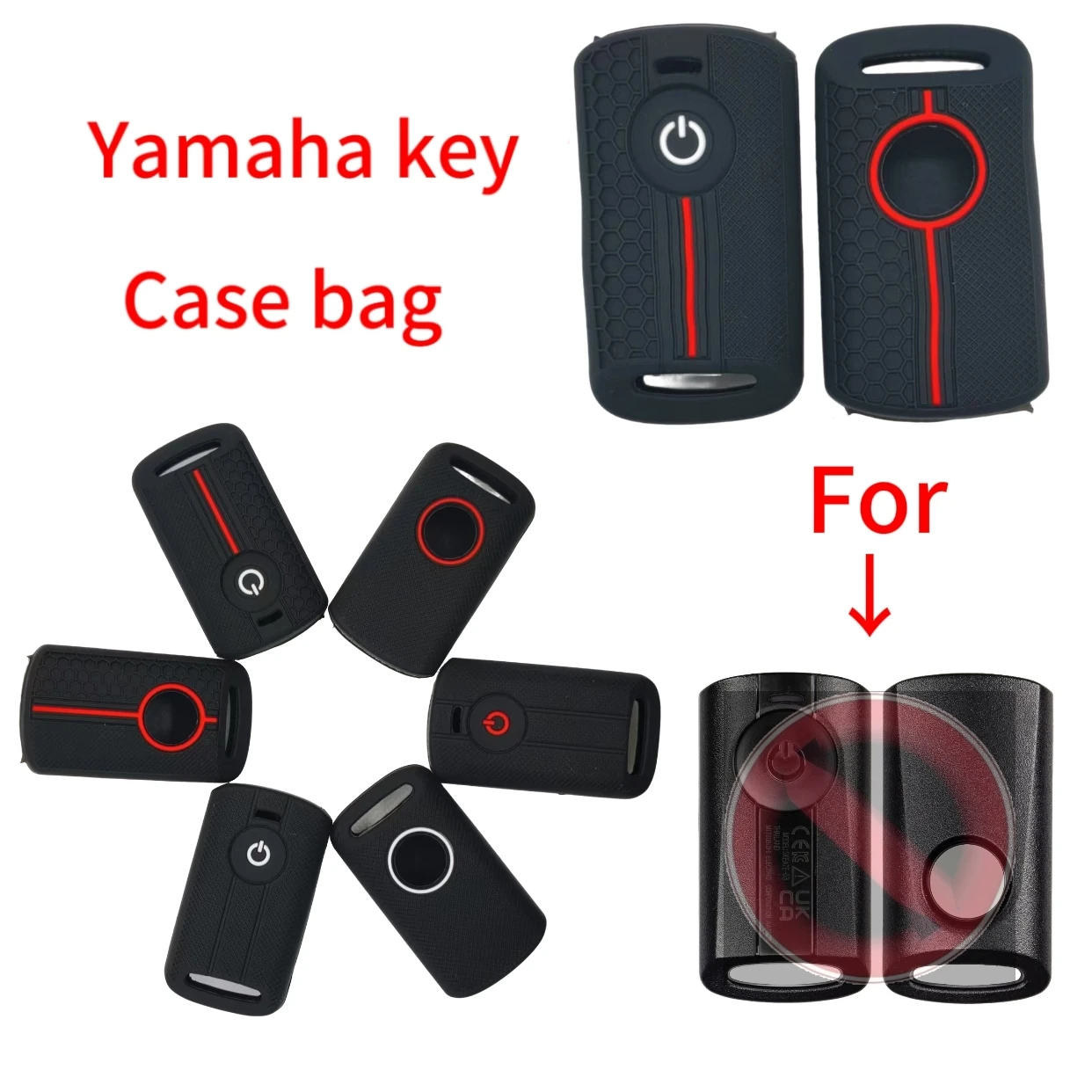 

Key Cover Case For Yamaha Motorcycle Xmax 250 300 400 Aerox 155 Tech Max NVX155 AX Mvx 55 AEROX JAUNS QBIX Remote Scooter Key