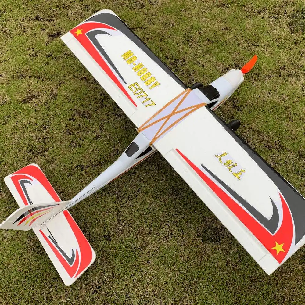 E0717 Cessna 185 1030mm Wingspan Short Distance Takeoff EPS RC Airplane Fixed Wing Trainer KIT/PNP