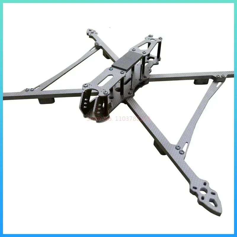 

Mark10 Mark4/Mak4 V2 Рамка дрона из углеродного волокна Длительный срок службы FPV Летающие препятствия Совместимость с 8 9 10-дюймовыми игрушками Аксессуары