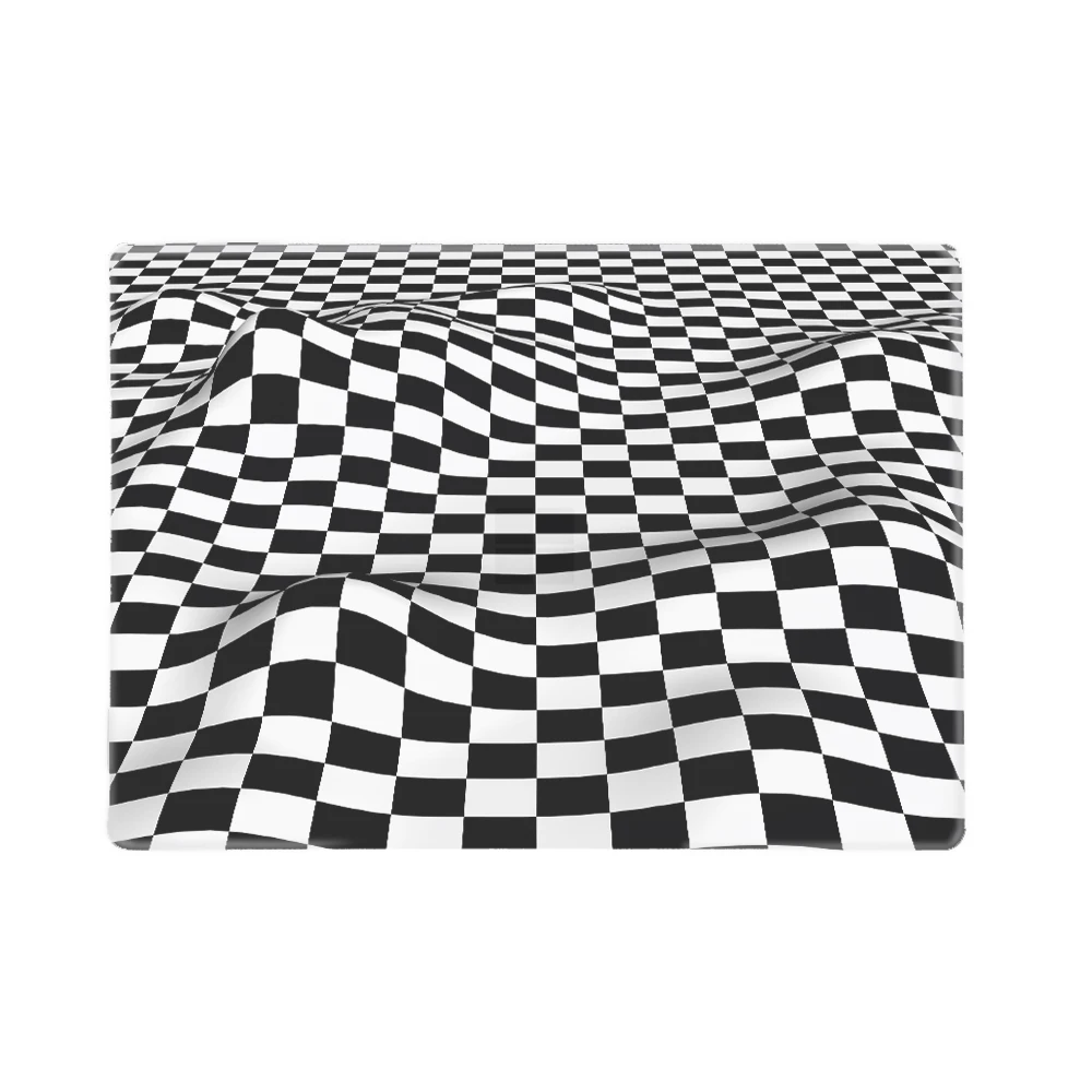 حافظة طباعة شبكية تجريدية للأشعة فوق البنفسجية لأجهزة الكمبيوتر المحمول Microsoft Surface 13 2025 Shell لأجهزة الكمبيوتر المحمول Surface go 1/2/3 12.4 13.5 13.8 15 بوصة Funda