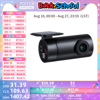 70mai Rear Cam RC12 for 70mai Dash Cam 4K A810 Car DVR Rearview Cam Support Parking Recording