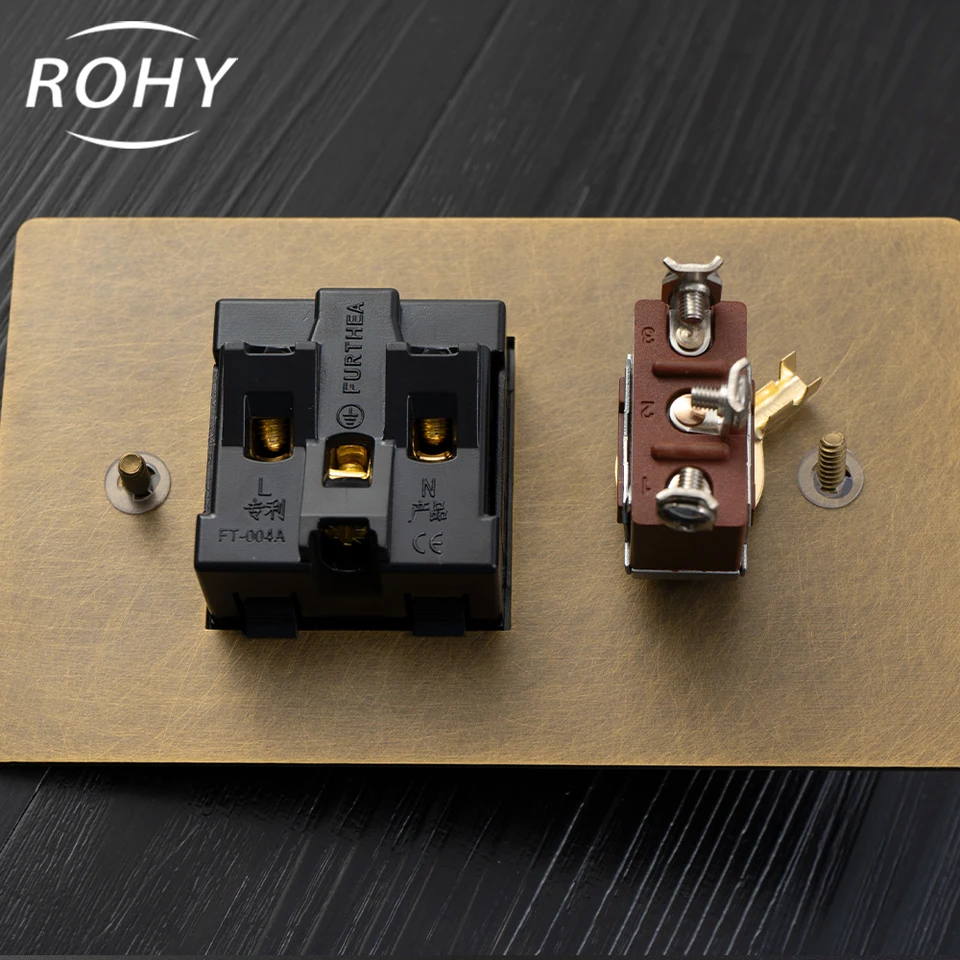 Retro Brass Toggle 110V 120 Type CN Standard Japanese 1GANG 2WAY
