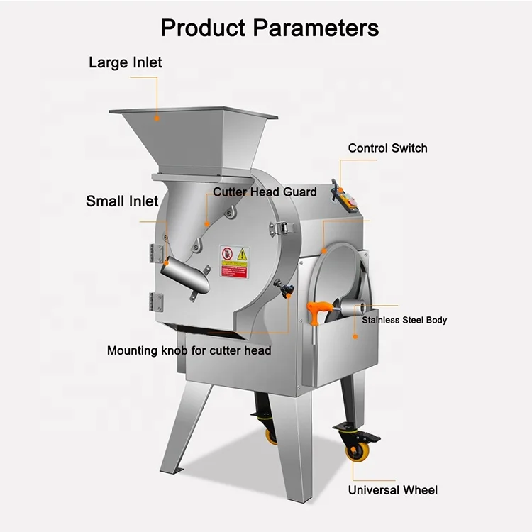 Commercial Automatic Electric Vegetable Cutter Machine Chopper Tool Multifunction Vegetable Cutter