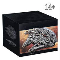 In Stock The Large Millennium Ship Falcon Building Blocks Bricks Compatible 75192 05132 Toys For Kids Birthday Christmas Gifts