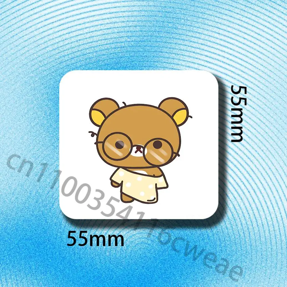 Cute R-Rilakkumas-S Bear Magnet Refrigerator Fridge Sticker for Home Decor DIY Wall Decor