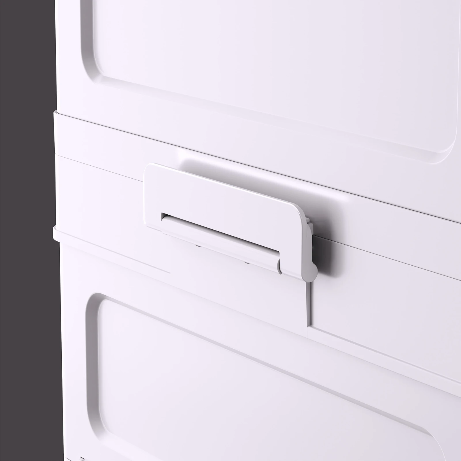 1/2/3/4/5 Schicht Klappbarer Aufbewahrungsschrank Aufbewahrungsschrank Wasserdicht Staubdicht Mit Schwenkrad Küche Schlafzimmer Wohnzimmer – Detail 20