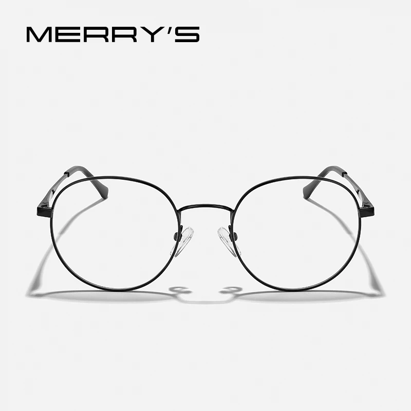 MERRYS DESIGN Retro Women Round Glasses Frames Men Ultralight Eyewear Vintage Prescription Eyeglasses Optical Frame  S2681