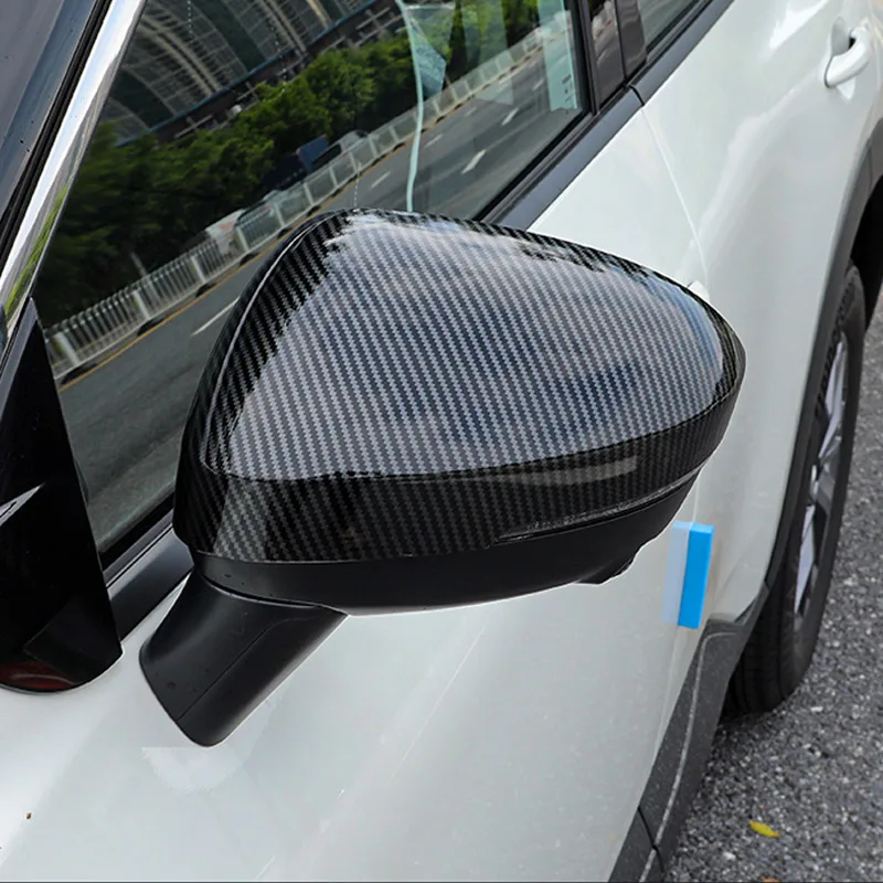 

ABS Car Rear View Mirror Cover Caps Parts Exterior Product Accessories Rearview Protective Modification For Nissan Qashqai 2024
