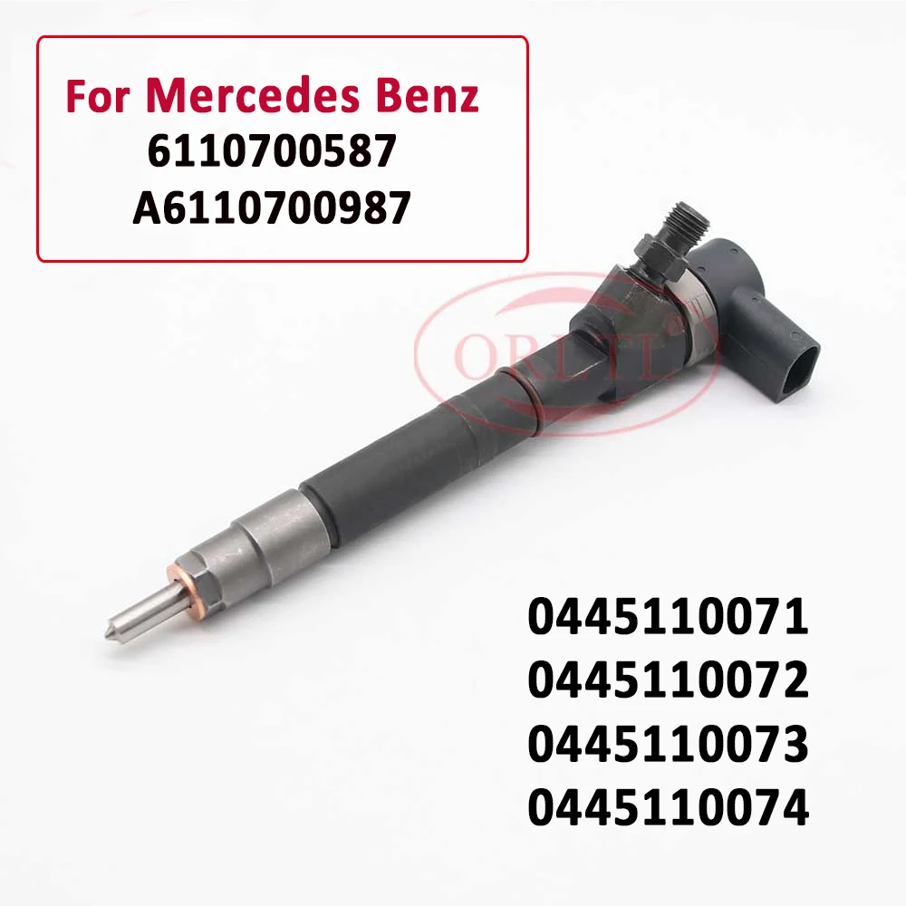 

DIESEL INJECTOR 0 445 110 072 FUEL INJECTOR 0445110072 INJECTOR 0986435041 OE 6110701787 A6110701787 A6110701387 6110701387