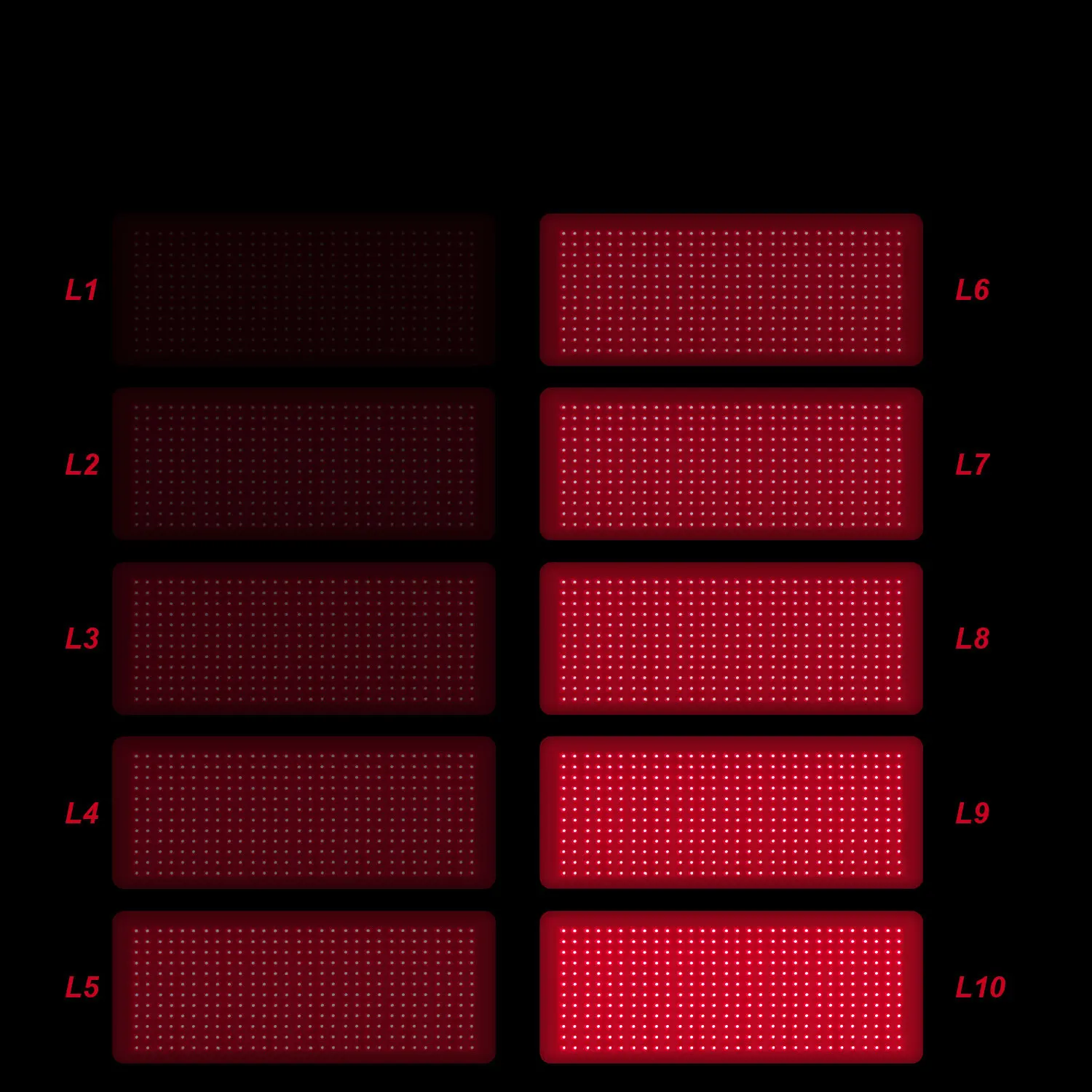2026 Red Light Infrared Therapy Belt Ems Waist Support Belt