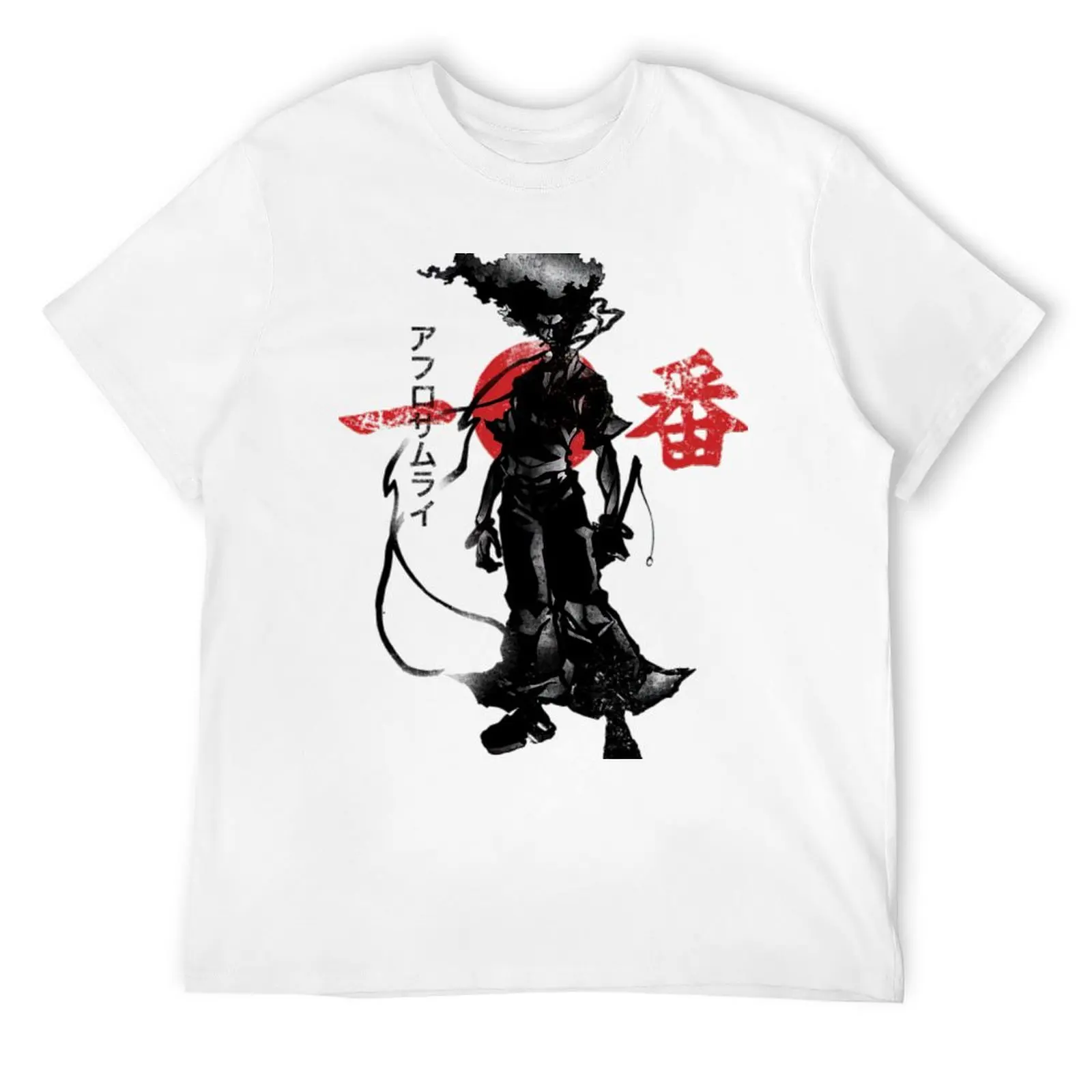 

Afro Samurai Anime T-Shirt oversizeds Anime t-shirt black t shirts for men