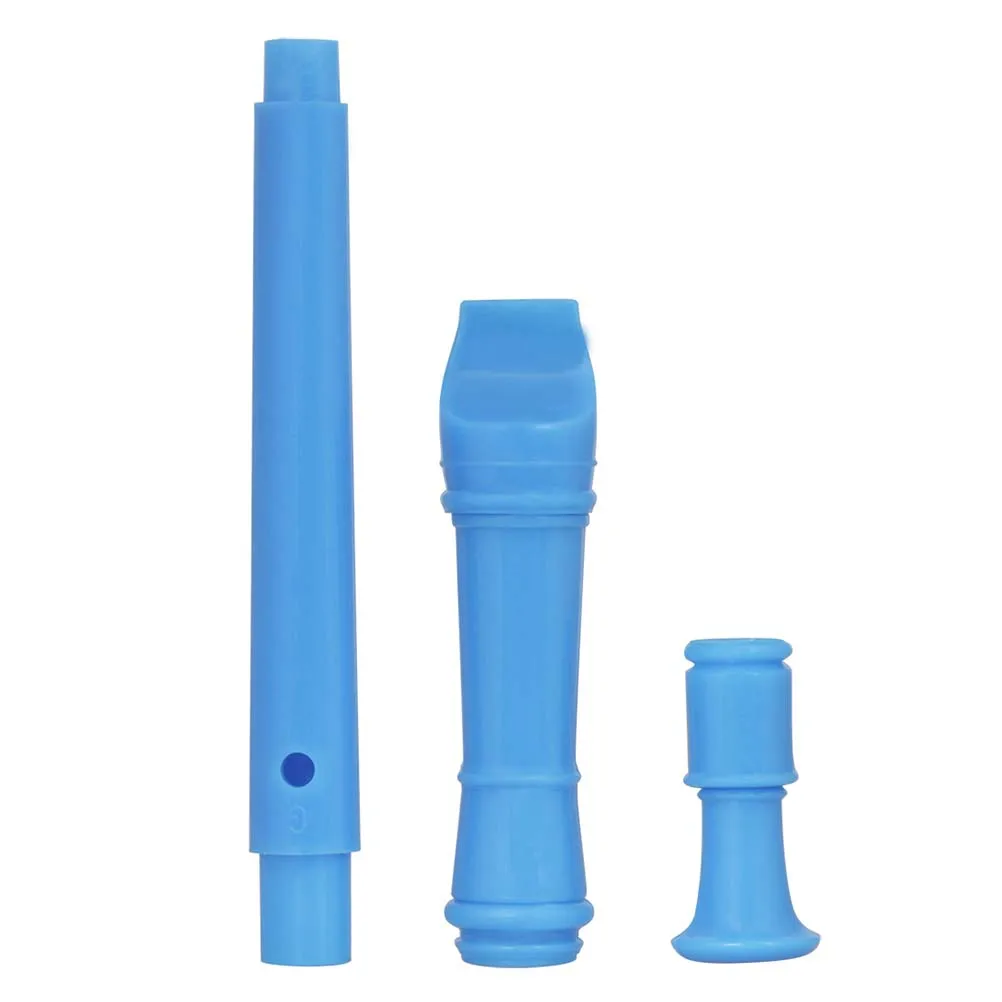 

Children's Clarinet Exquisite Workmanship Flute ABS Recorder Wood Blue Instrument