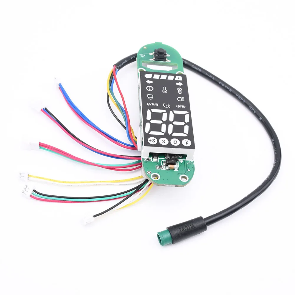 

Easy Replacement 10x3x2cm Electric Scooter Display Compact Electric Scooter Display Unit Scooter TurnSignal Dashboard Display