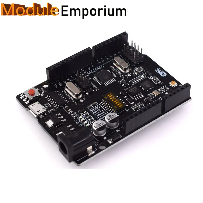 UNO + WiFi R3 ATmega328P + ESP8266 (Memoria de 32Mb) USB-TTL