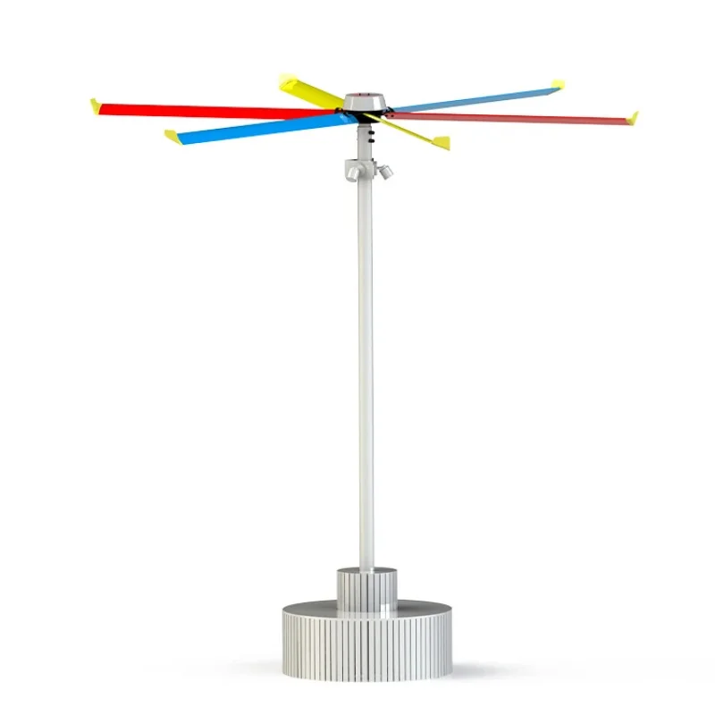 Waterproof outdoor column 24 feet 7.3 meters large size vertical industrial floor fan