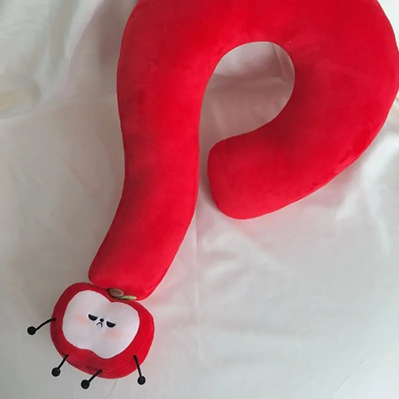 2025 Love and Deepspace Anime Gioco Cos Caleb Nuovo 40x60 cm Unisex Semplice Carino Punto interrogativo Pisolino Cuscino per il collo Regalo divertente