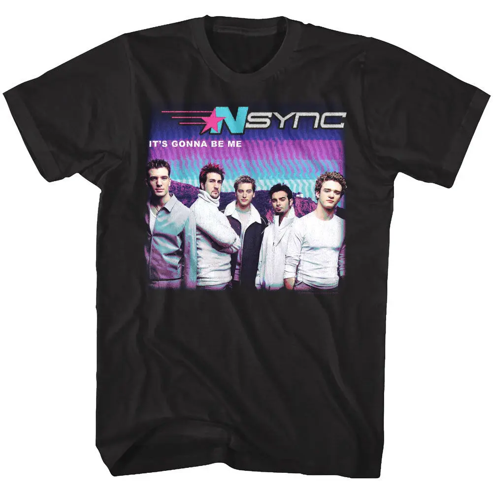 NSYNC Justin Timberlake It's Gonna Be Me Men's T Shirt Pop Music Album Cover Top