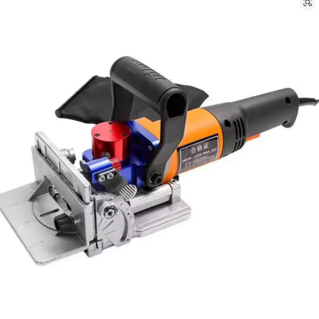 Hand‑held Lamello Invisible Connector Grooving Machine 45° Bevel Tenon Cutter Begonia Angle Drilling Mini Slotting Tool