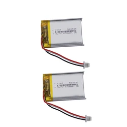 2pcs 3.7v 470mah 1.74Wh Li-polymer Li Lithium Battery 582535 JST 3pin 1.0mm Plug Thermistor 3-wires For GPS Car Camera Dashcam