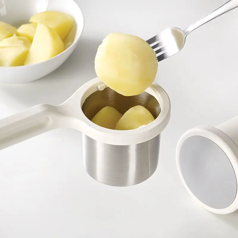 Manual Potato Masher Baby Food Homemade Potato Press Ricer Sweet Potatoes Fruit Vegetable Puree Masher Kitchen Cooking Tool