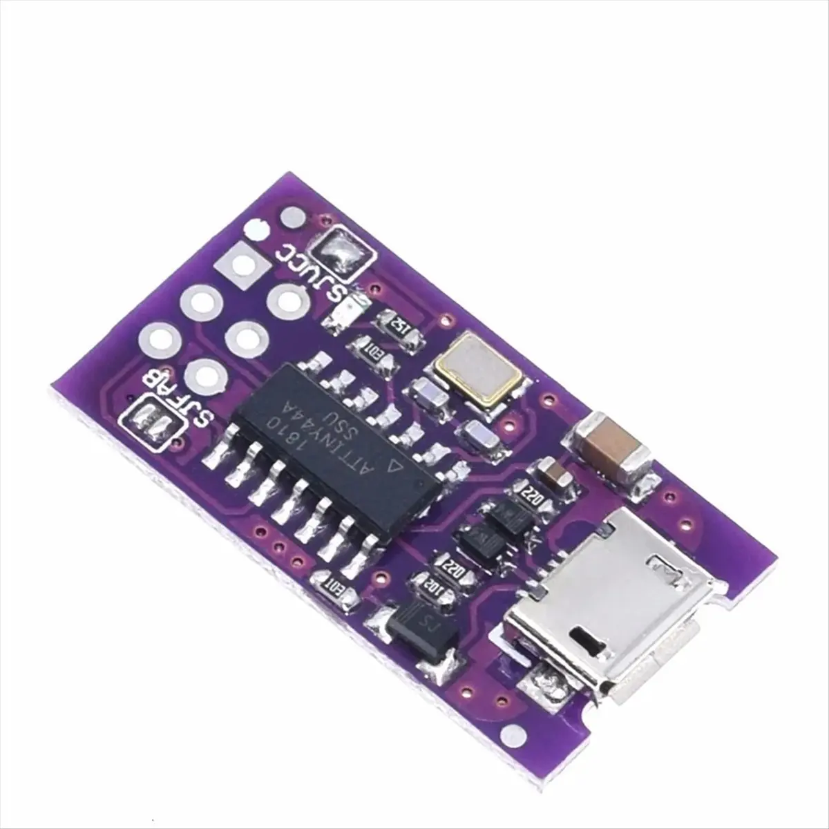 Micro-USB Tiny AVR ISP ATtiny44 USB Tiny ISP Programmer Module 10 Pieces