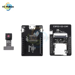 ESP32-S3-CAM Development Board WiFi BT Module onboard ESP32-S3-WROOM-1 N16R8 Module with 2640 Camera