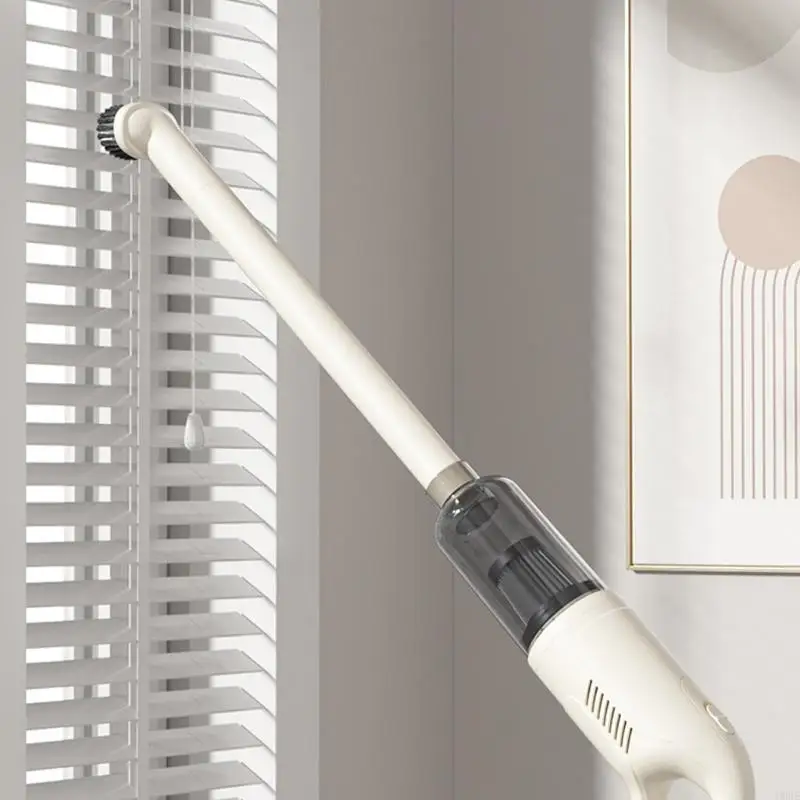 Radio Handheld Vacuum For Large Homes Multiple Face Brush Attachments Triplicate Sieving Structure Plastic Body