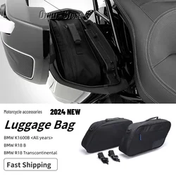 Motorcycle Luggage Tail Bag Toolbox Inner Bags For BMW K1600B K 1600B K1600 B R18 R18B Travel Backseat Pack Storage Package