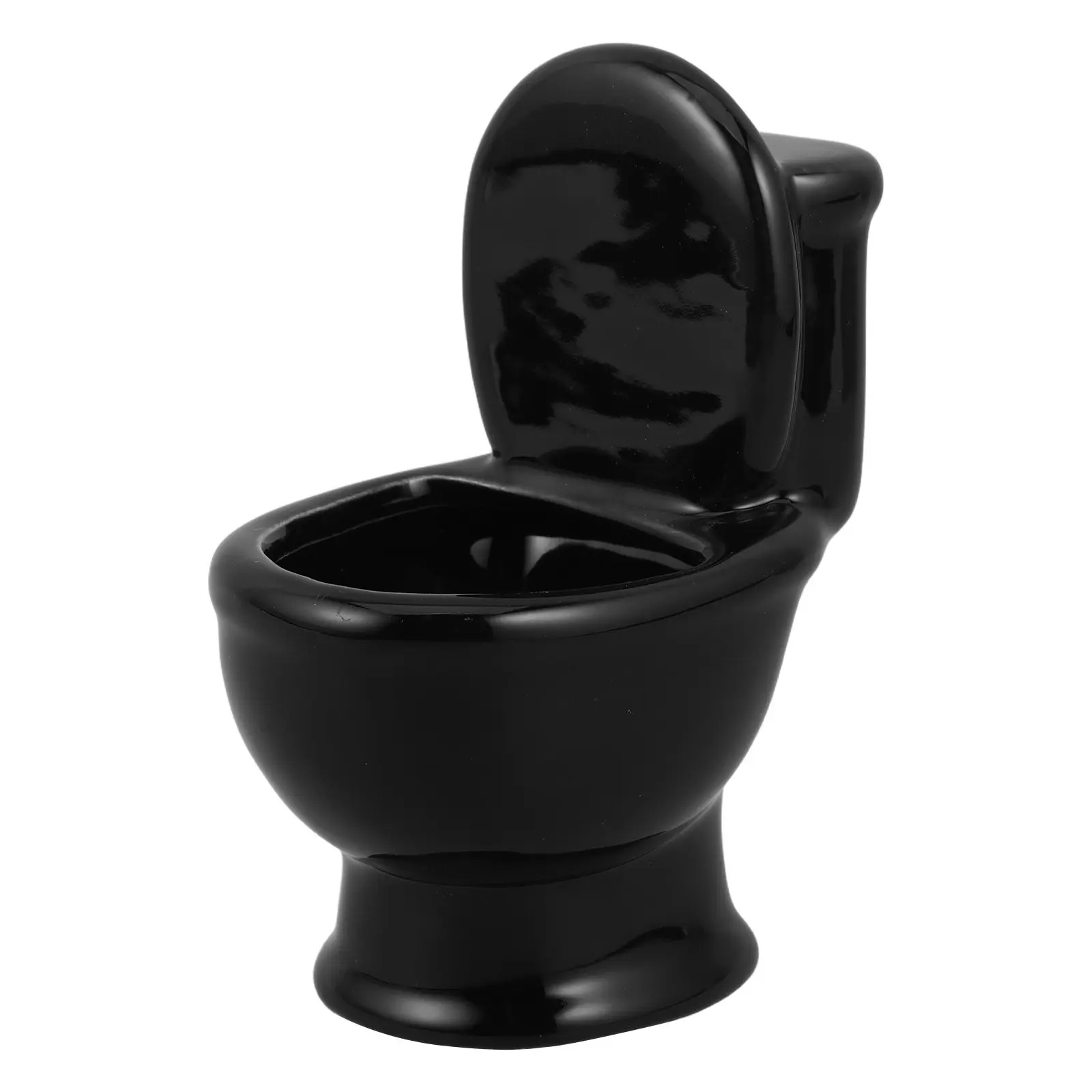 Toilet Shaped Planter 1 Unit for Cactus and Mini Plants Fun Bathroom Shelf Decor Living Room Office Desk Accessory Novelty Home