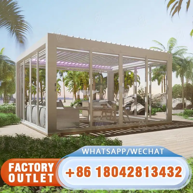 

Customizable Gazebo Pergola with Multiple Functions Ideal for Backyard Parties in US Factory Gazebo Pergola